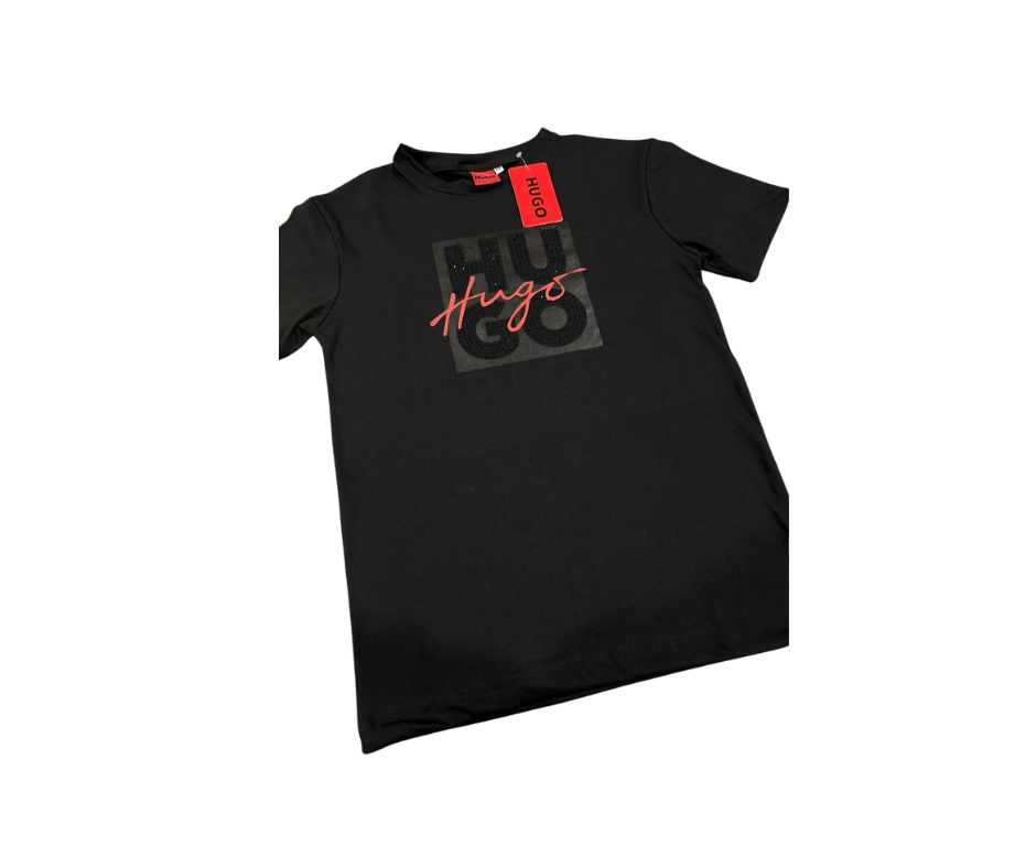 Playera hombre Hugo red and black