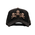 BARBAS HATS “ROSE GOLD SKULLS”