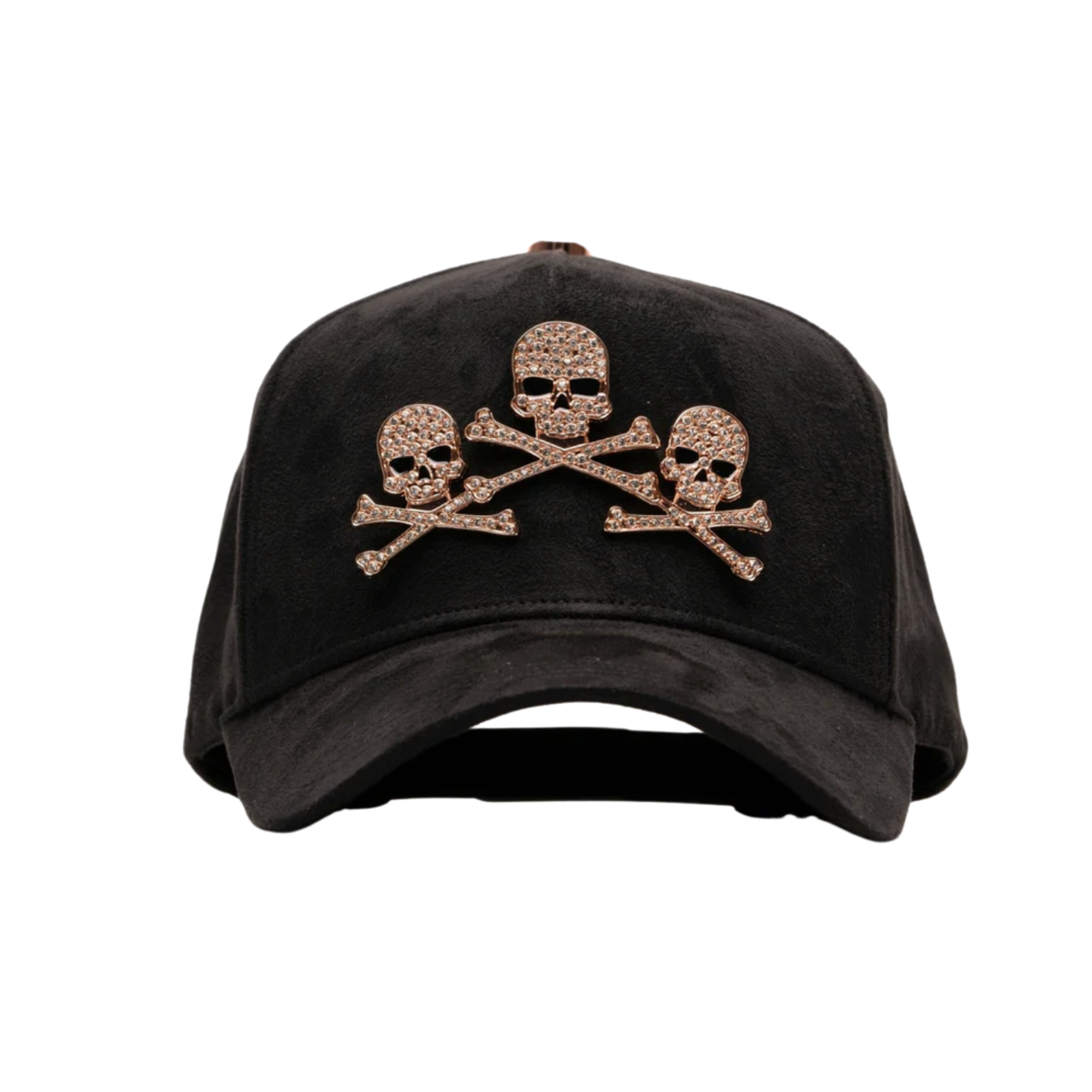 BARBAS HATS “ROSE GOLD SKULLS”