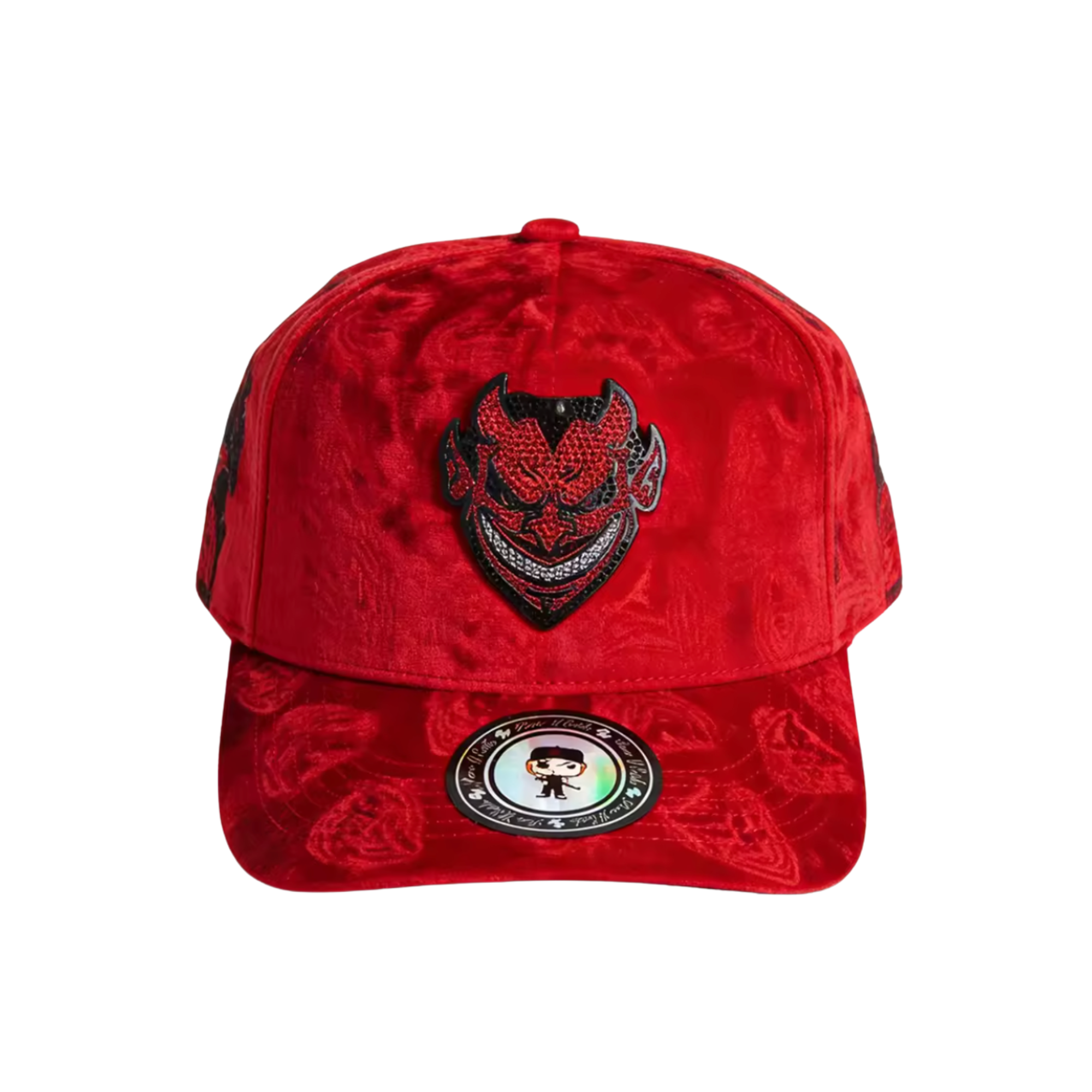 Lucifer V2 Red velvet snapback x Chucky Hats