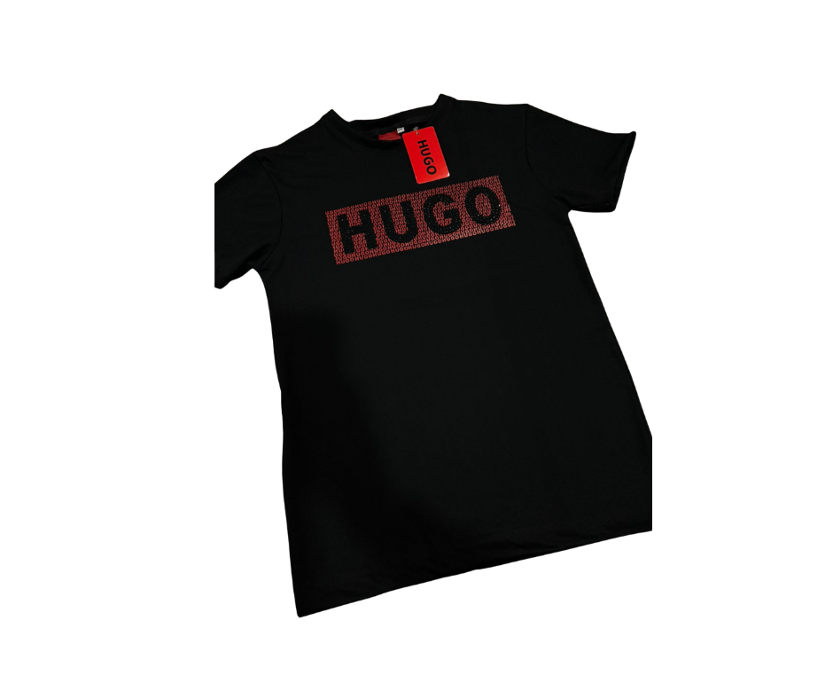 Playera Hugo logos mini